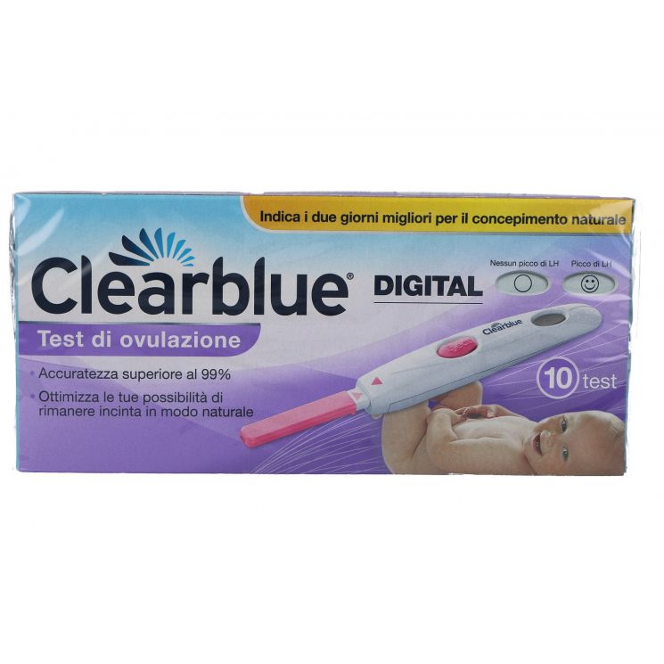 Clearblue Test Di Ovulazione Digitale 10 Stick